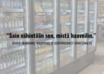 Suomen myymäläkalusta K-SM Hämeenkatu asiakastarina